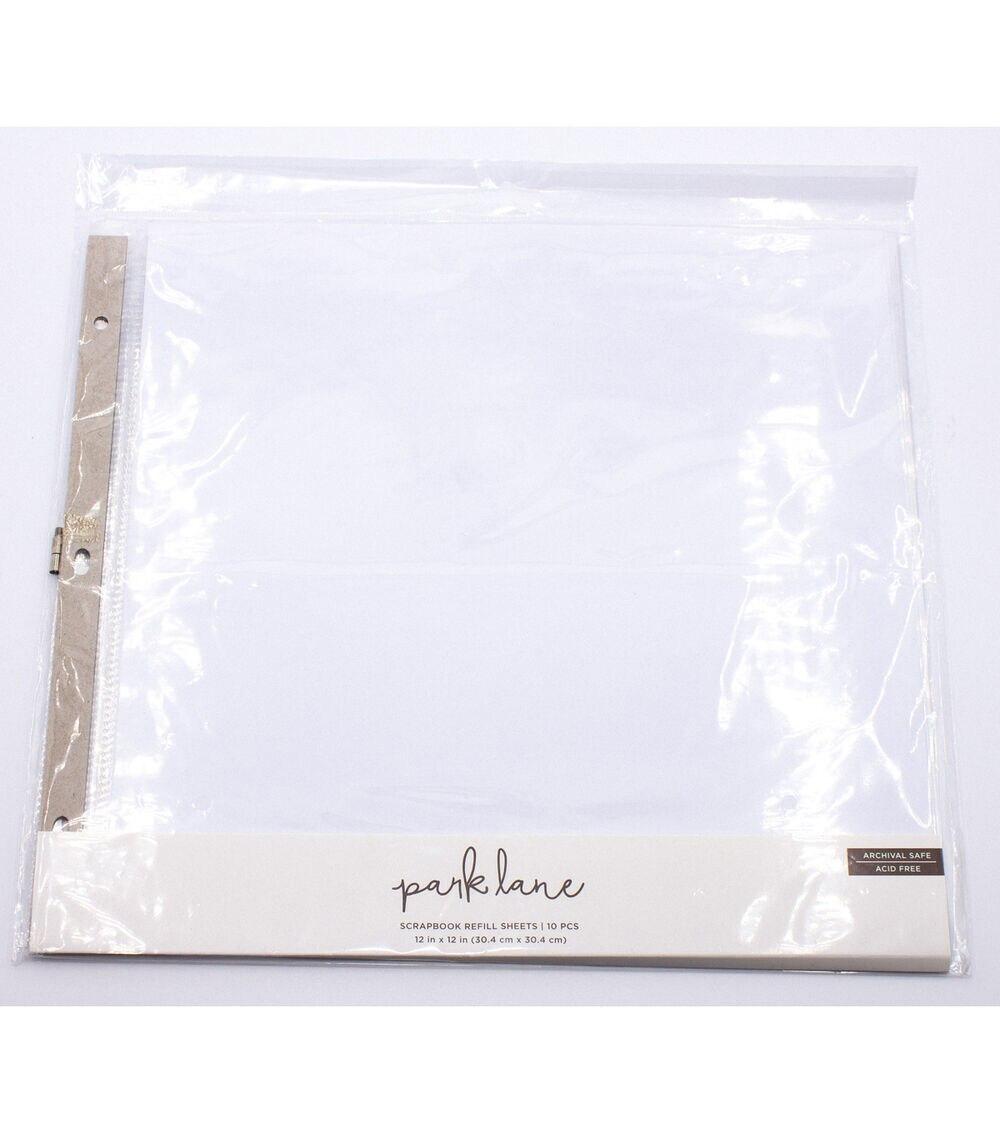 Albums | 10 Sheet 12″ x 12″ Page Protector Albums Albums