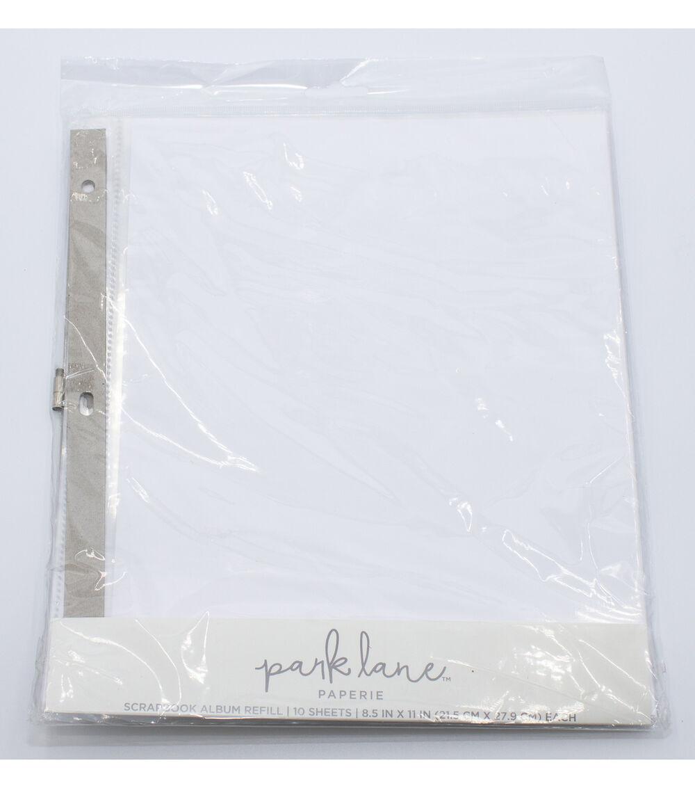 Albums | 10 Sheet 8.5″ x 11″ Page Protector Albums Albums