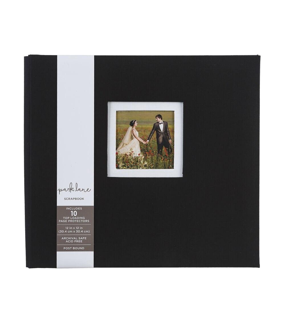 Albums | 12″ x 12″ Black Scrapbook Album Albums Albums