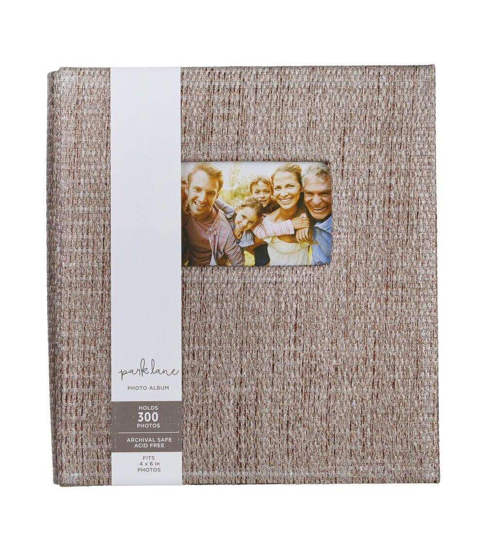 Albums | 12″ x 12″ Brown Rattan Photo Album Albums Albums