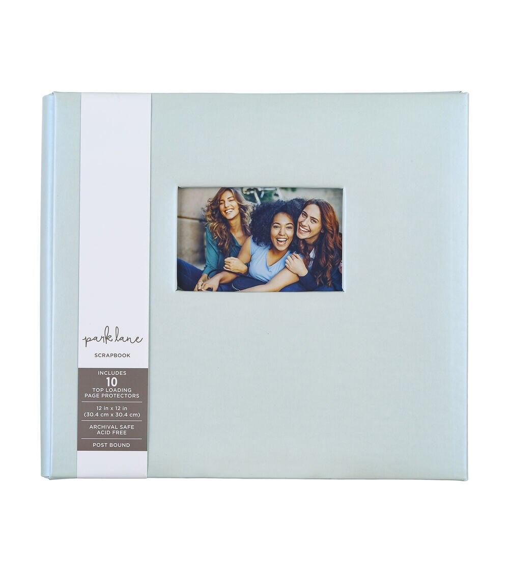 Albums | 12″ x 12″ Light Blue Scrapbook Album Albums Albums