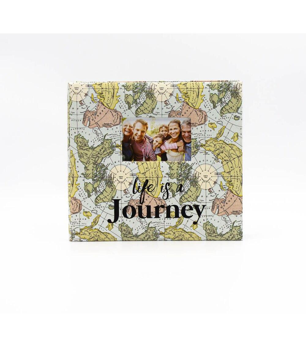 Albums | 12″ x 12″ Map & Life is a Journey Scrapbook Album Albums Albums