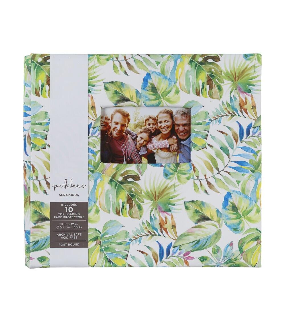 Albums | 12″ x 12″ Palm Leaves Scrapbook Album Albums Albums