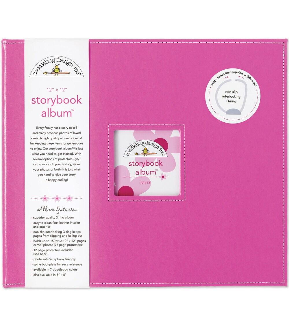 Albums | 12in x 12in Storybook D-ring Album – Bubblegum Albums Albums