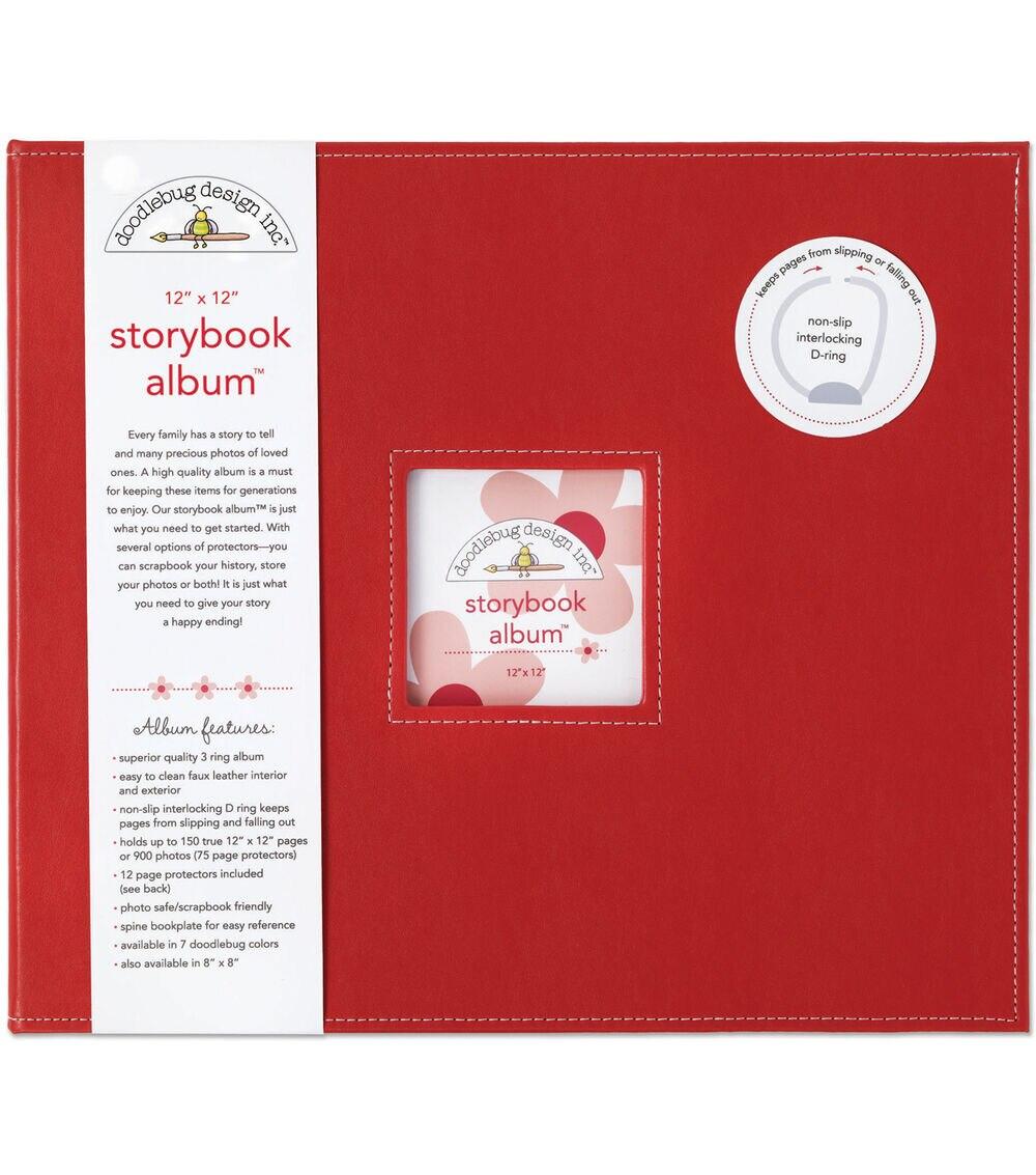 Albums | 12in x 12in Storybook D-ring Album – Ladybug Albums Albums