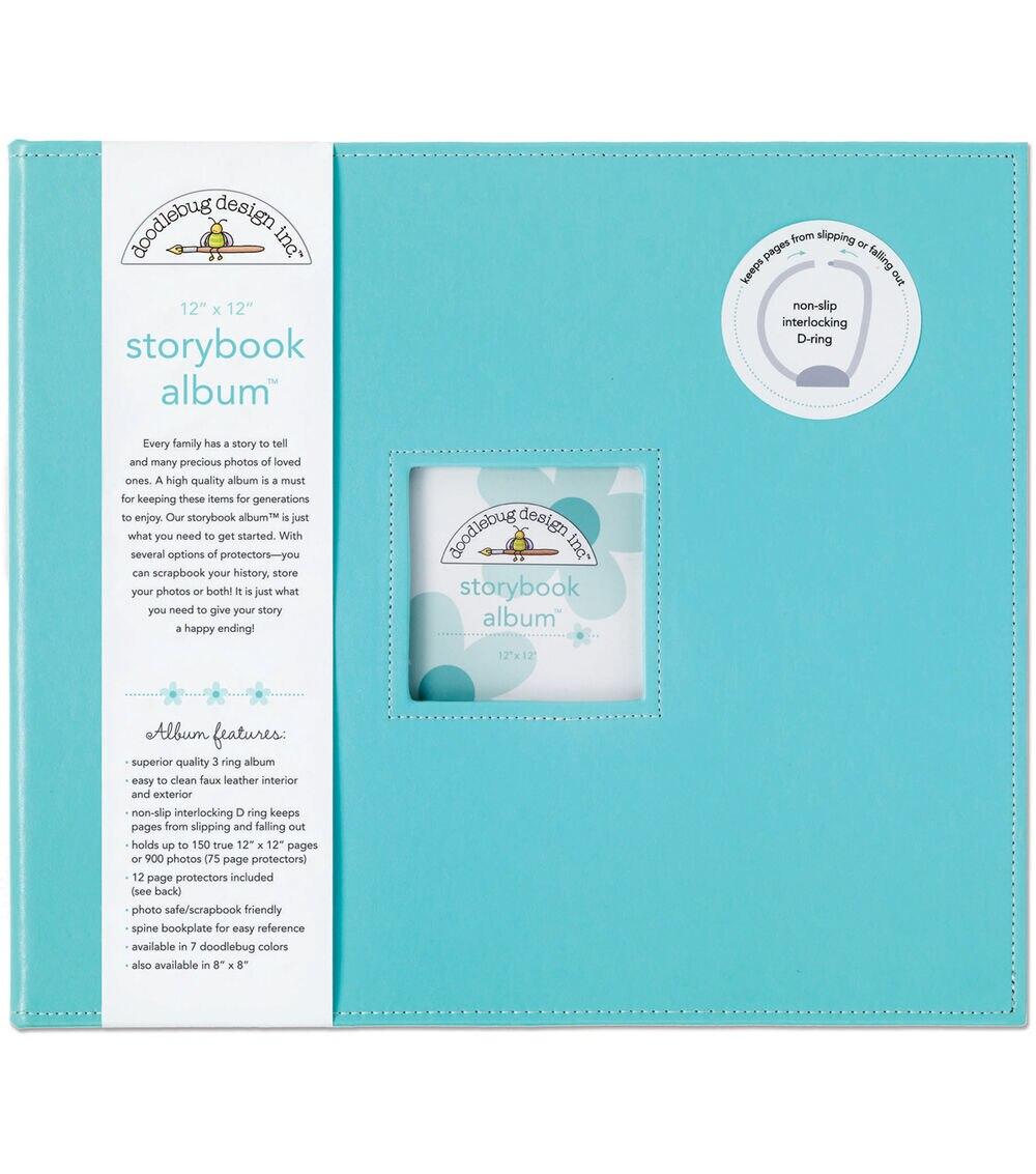 Albums | 12in x 12in Storybook D-ring Album – Swimming Albums Albums