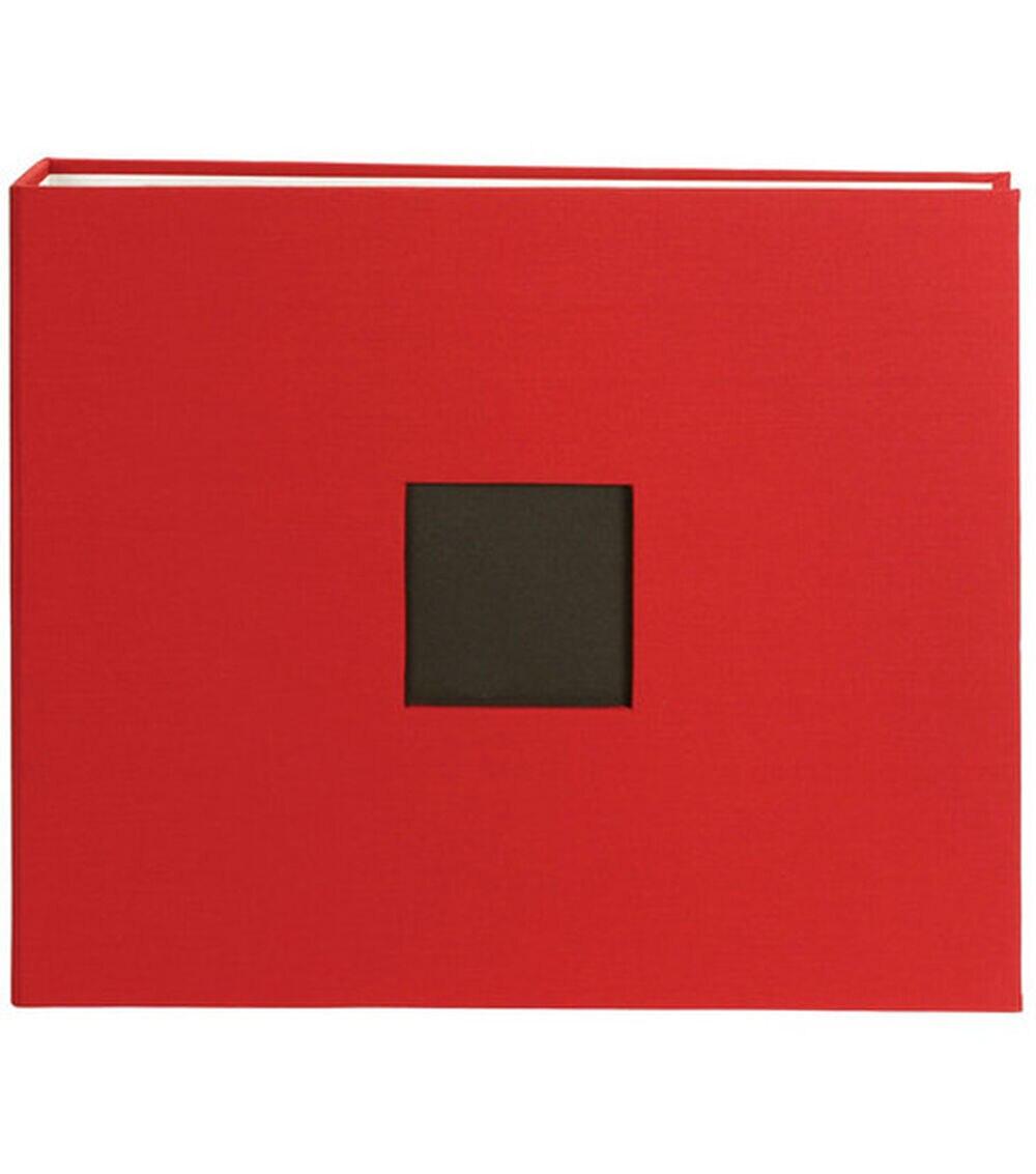 Albums | 12”x12” Cloth D Ring Scrapbook Album Red Albums Albums