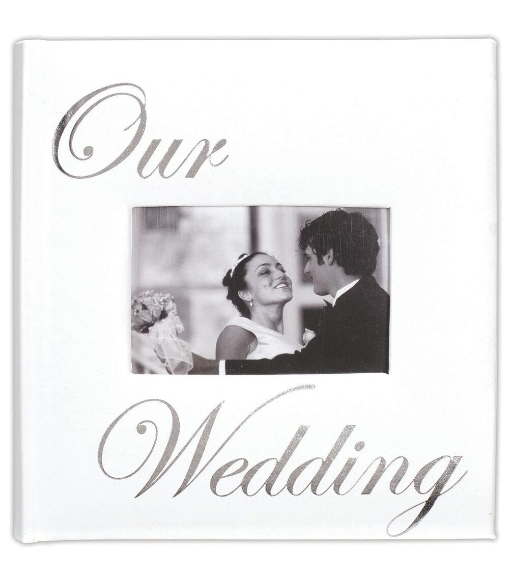 Albums | 4″ x 6″ Our Wedding 160 Pocket Photo Album With CD Holder Albums Albums