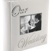 Albums | 4″ x 6″ Our Wedding 160 Pocket Photo Album With CD Holder Albums Albums