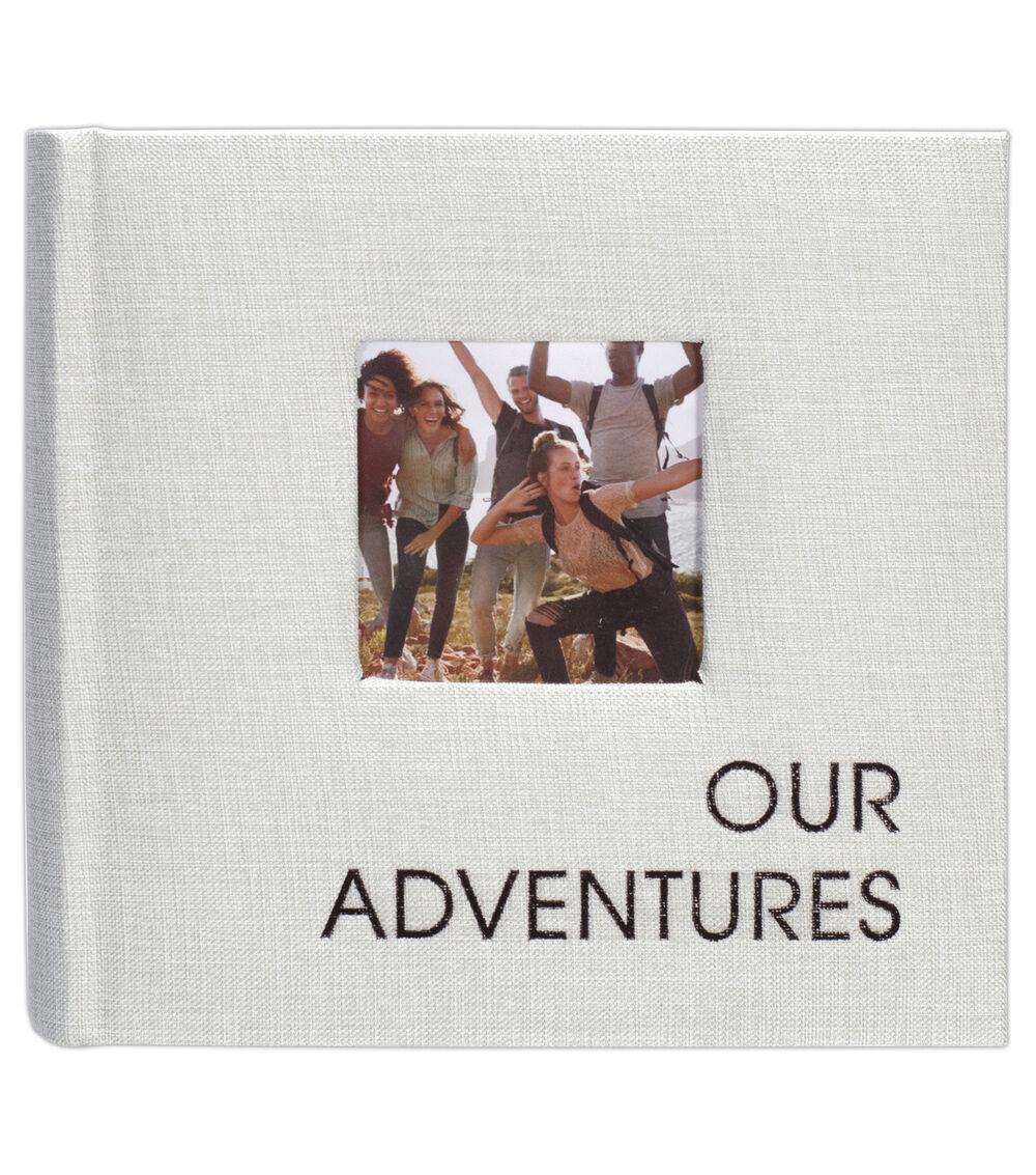 Albums | 4″ x 6″ White Adventures 80 Pocket Photo Album Albums Albums