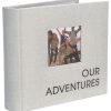 Albums | 4″ x 6″ White Adventures 80 Pocket Photo Album Albums Albums