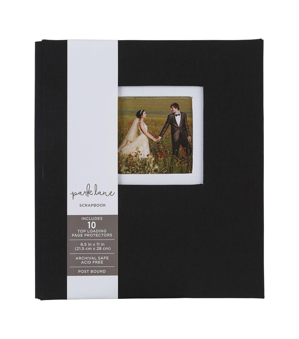 Albums | 8.5″ x 11″ Black Scrapbook Album Albums Albums