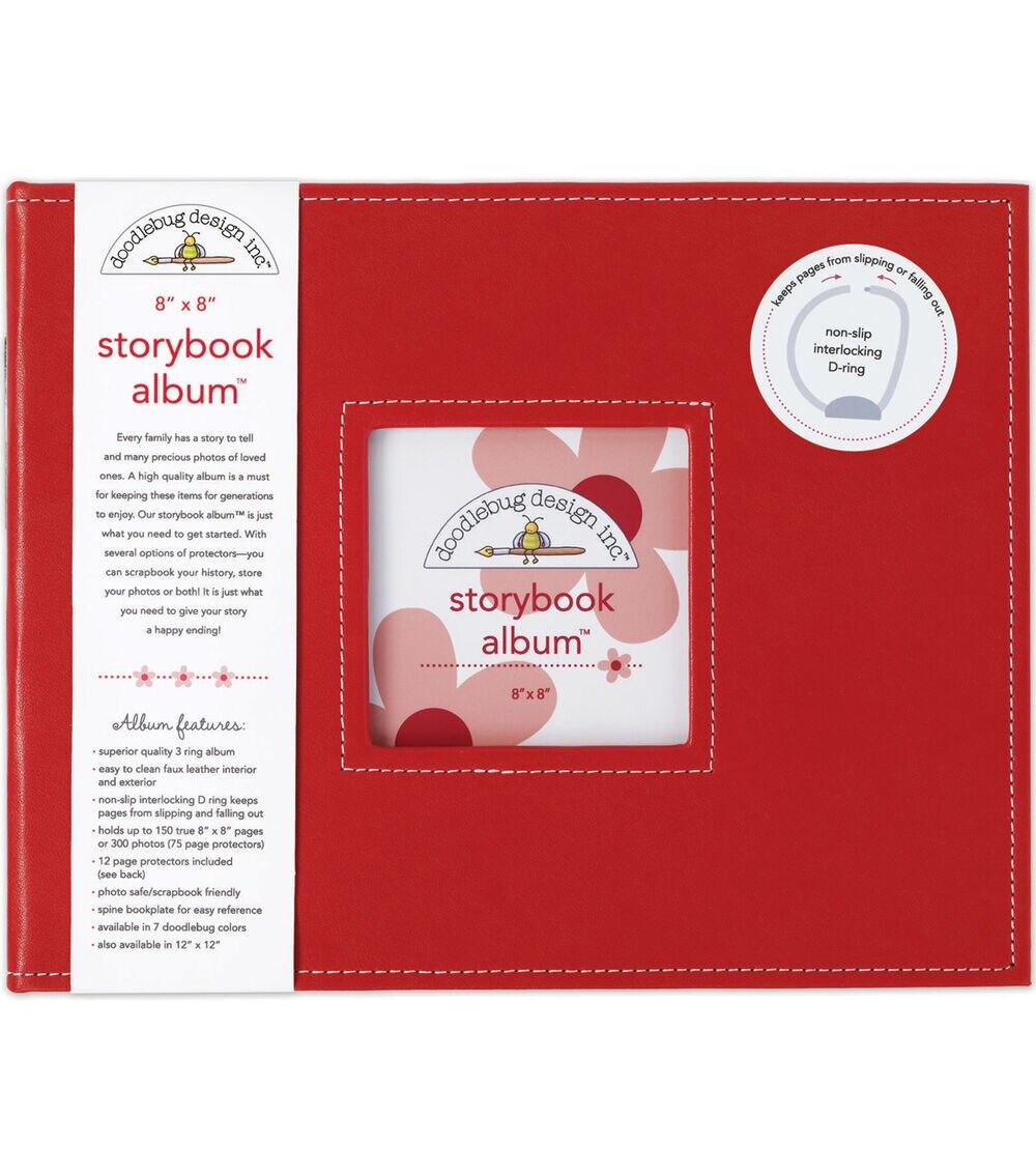 Albums | 8in x 8in Storybook D-ring Album – Ladybug Albums Albums