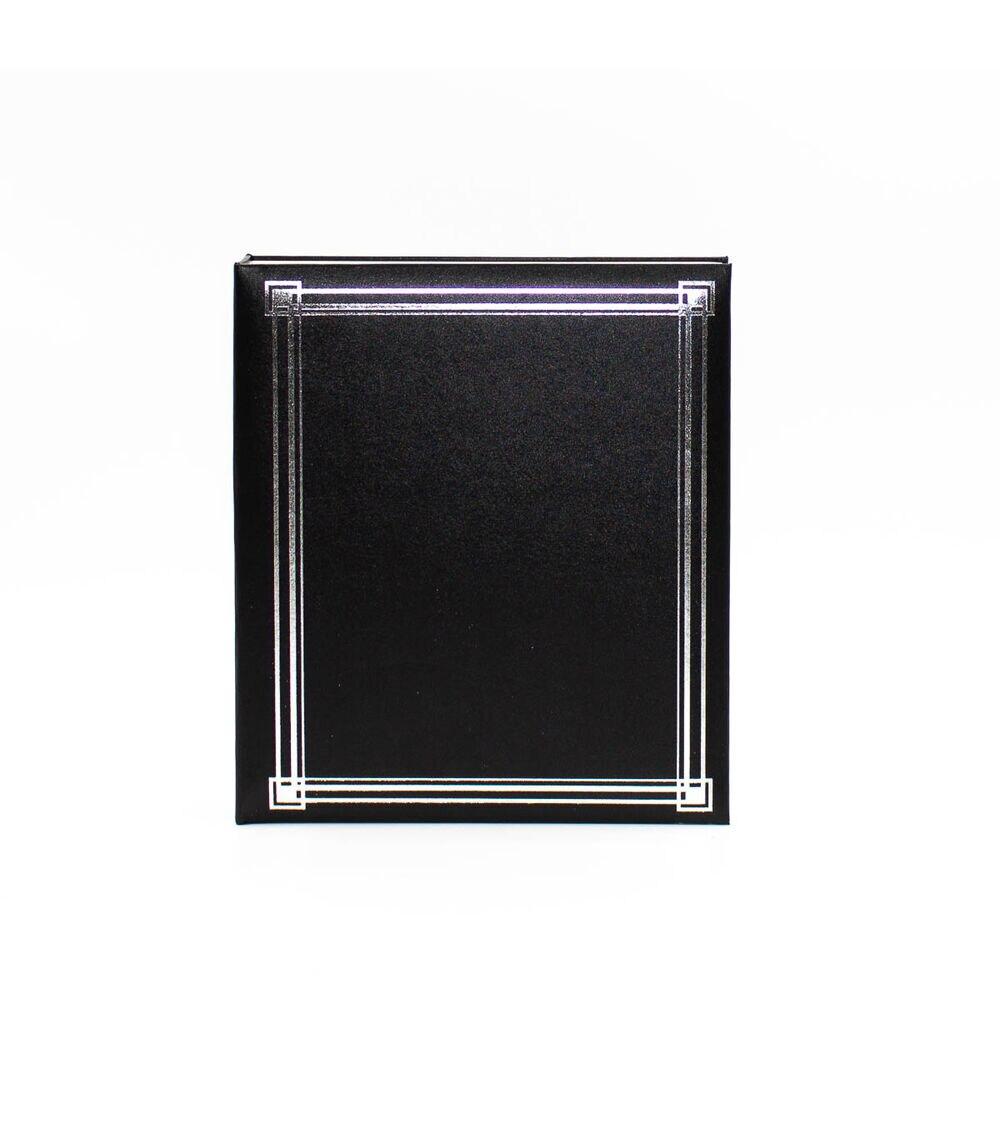 Albums | 8”x10” Magnetic Binder Black & Silver Albums Albums