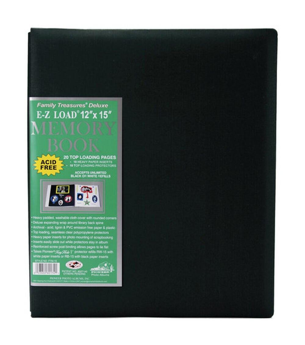 Albums | E Z Load 12”x15” Postbound Albums Hunter Green Albums Albums