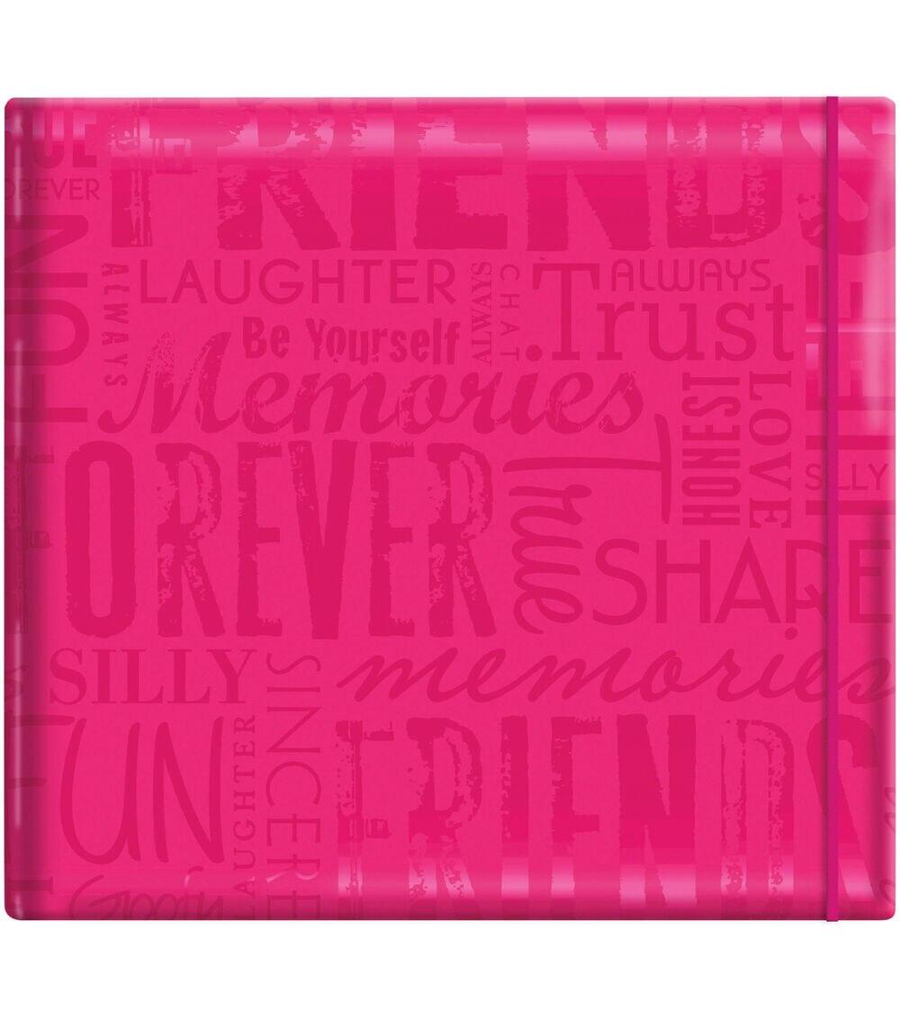 Albums | MBI Gloss Scrapbook 12″X12″ Friends Pink Albums Albums