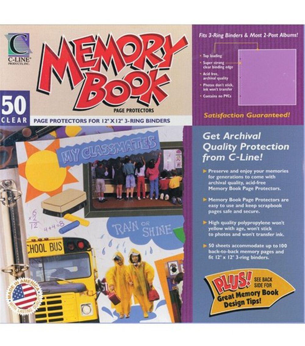 Albums | Memory Book Top Loading Page Protectors 12″X12″ 50 PK Albums Albums