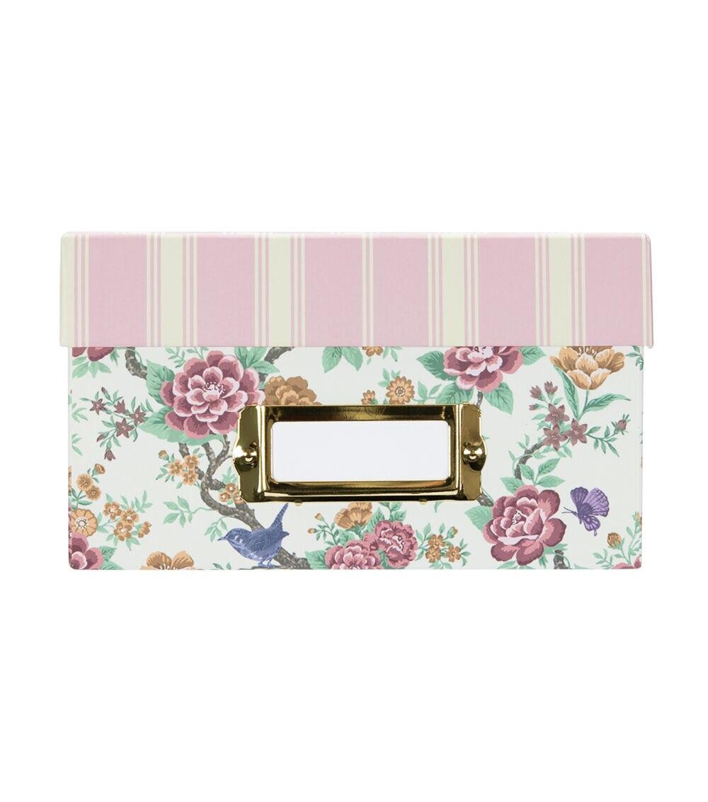 Albums | Photo Storage Box – Floral & Stripes Albums Albums