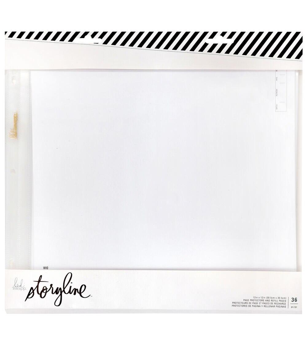 Albums | Storyline 12”x12” Page Protectors & Refill Pack Albums Albums