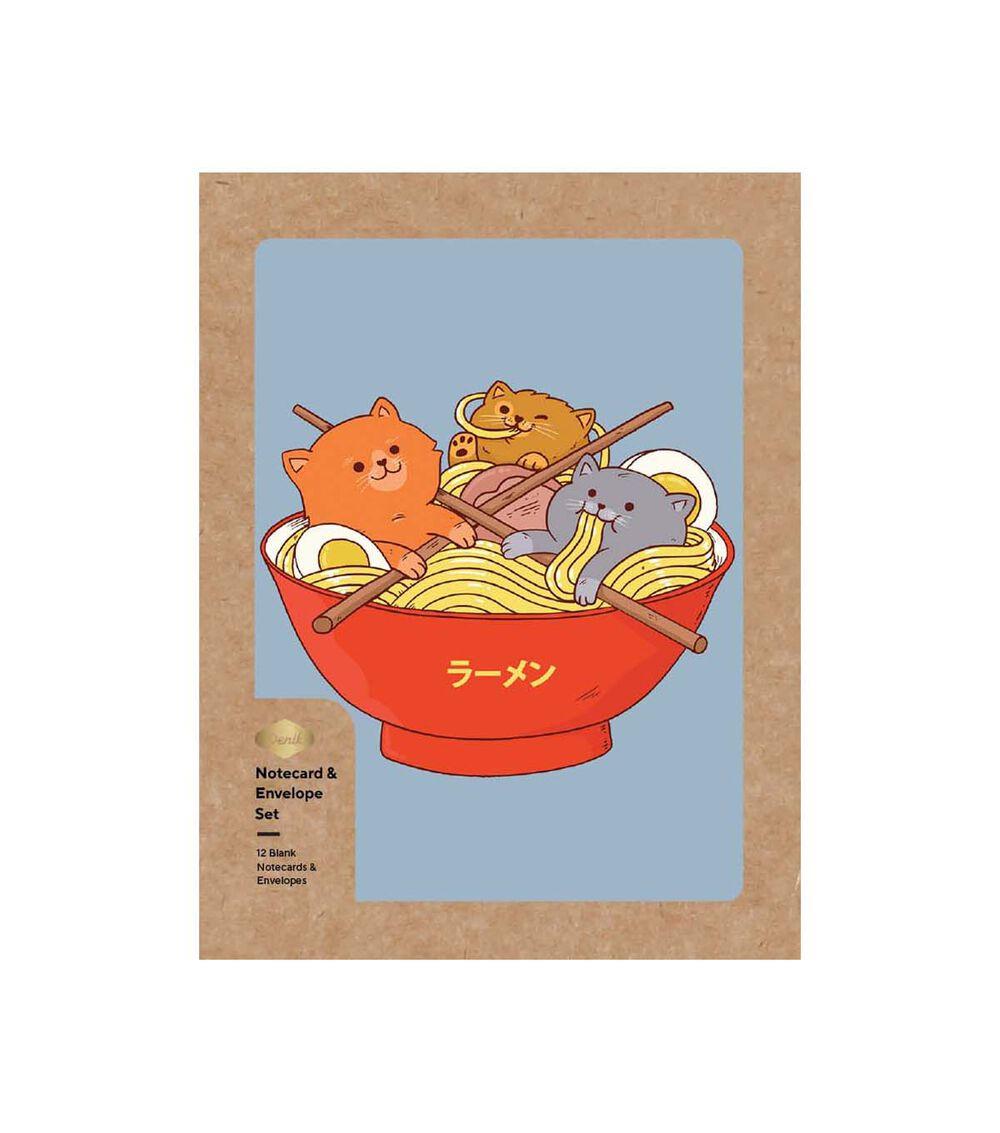 Card Making | 24ct Ramen & Cats Note Cards Card Making Card Making