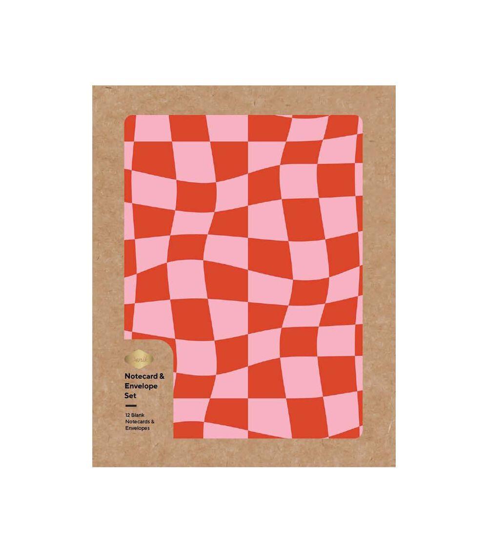 Card Making | 24ct Wonky Checkers Note Cards Card Making Card Making