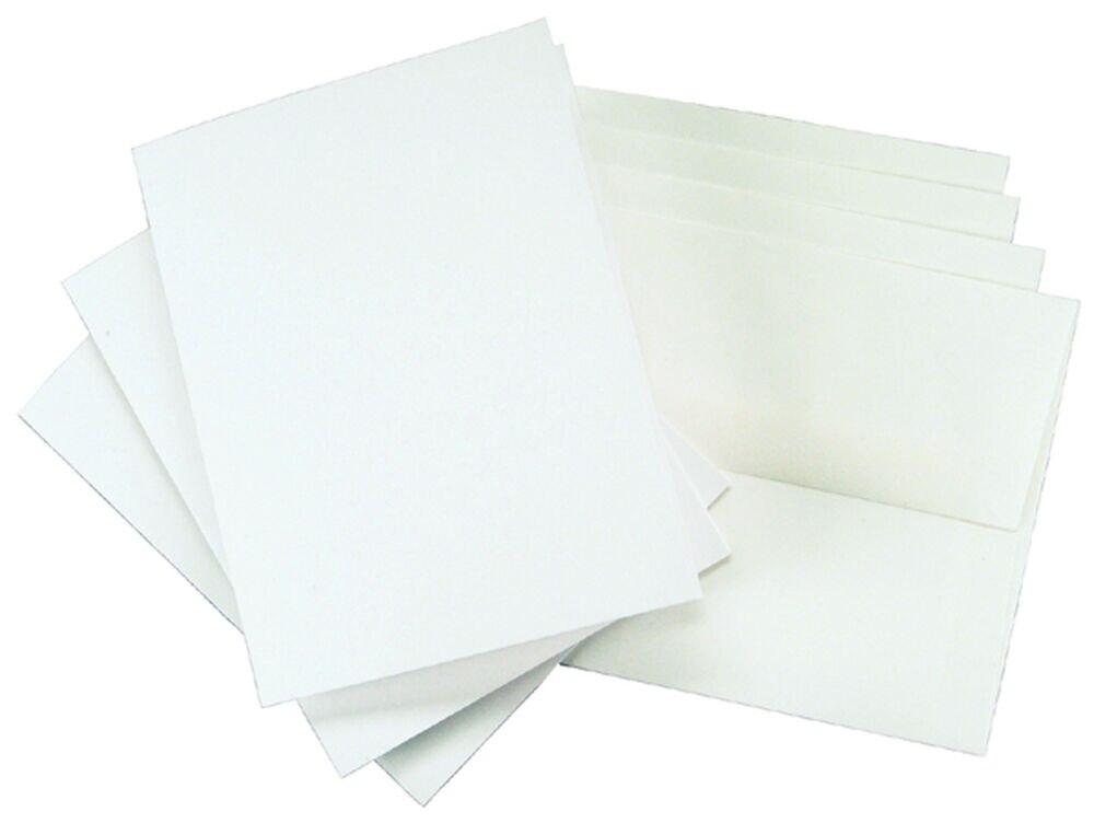 Card Making | 4″x5 3/4″ Greeting Cards & Envelopes 25PK White Card Making Card Making