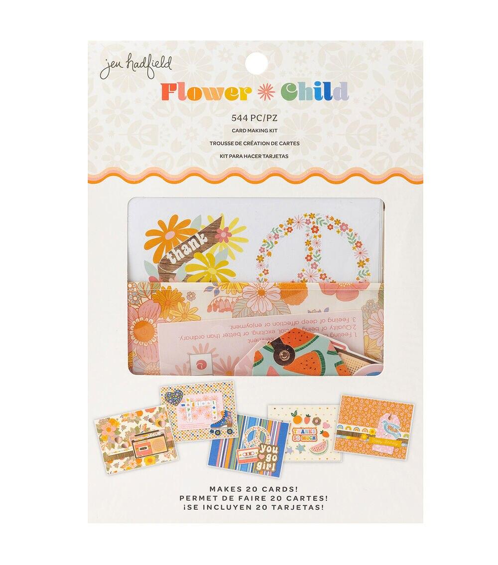 Card Making | 544pk Jen Hatfield Flower Child Card Kit Card Making Card Making