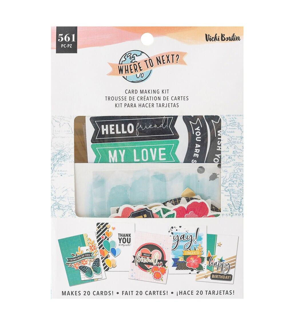 Card Making | 561pk Where To Next Card Kit Card Making Card Making