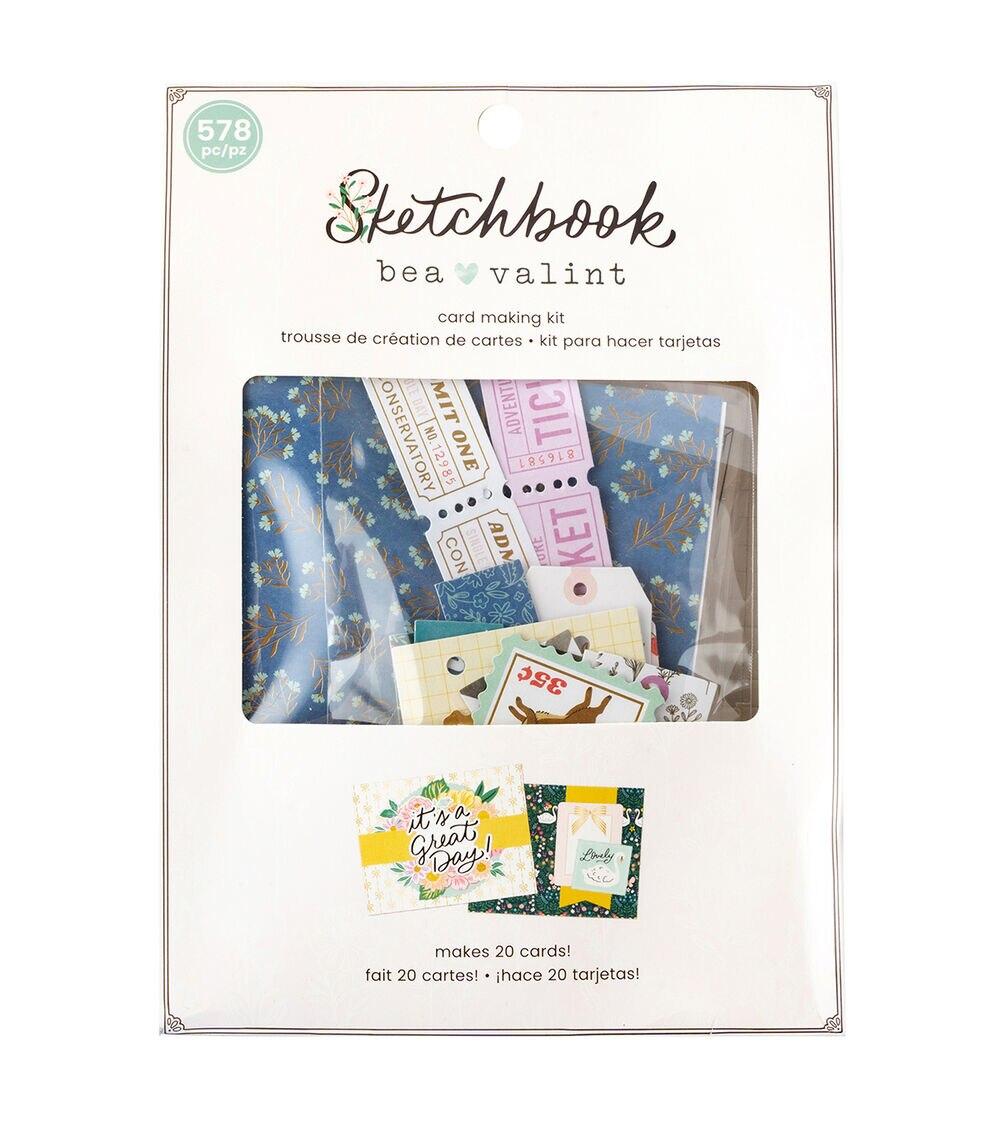 Card Making | 8″ x 6″ Bea Valint Sketchbook Card Making Kit Card Making Card Making