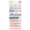 Embellishments & Stickers | 109ct Patriotic Phrase Stickers Embellishments & Stickers Embellishments & Stickers