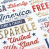 Embellishments & Stickers | 109ct Patriotic Phrase Stickers Embellishments & Stickers Embellishments & Stickers