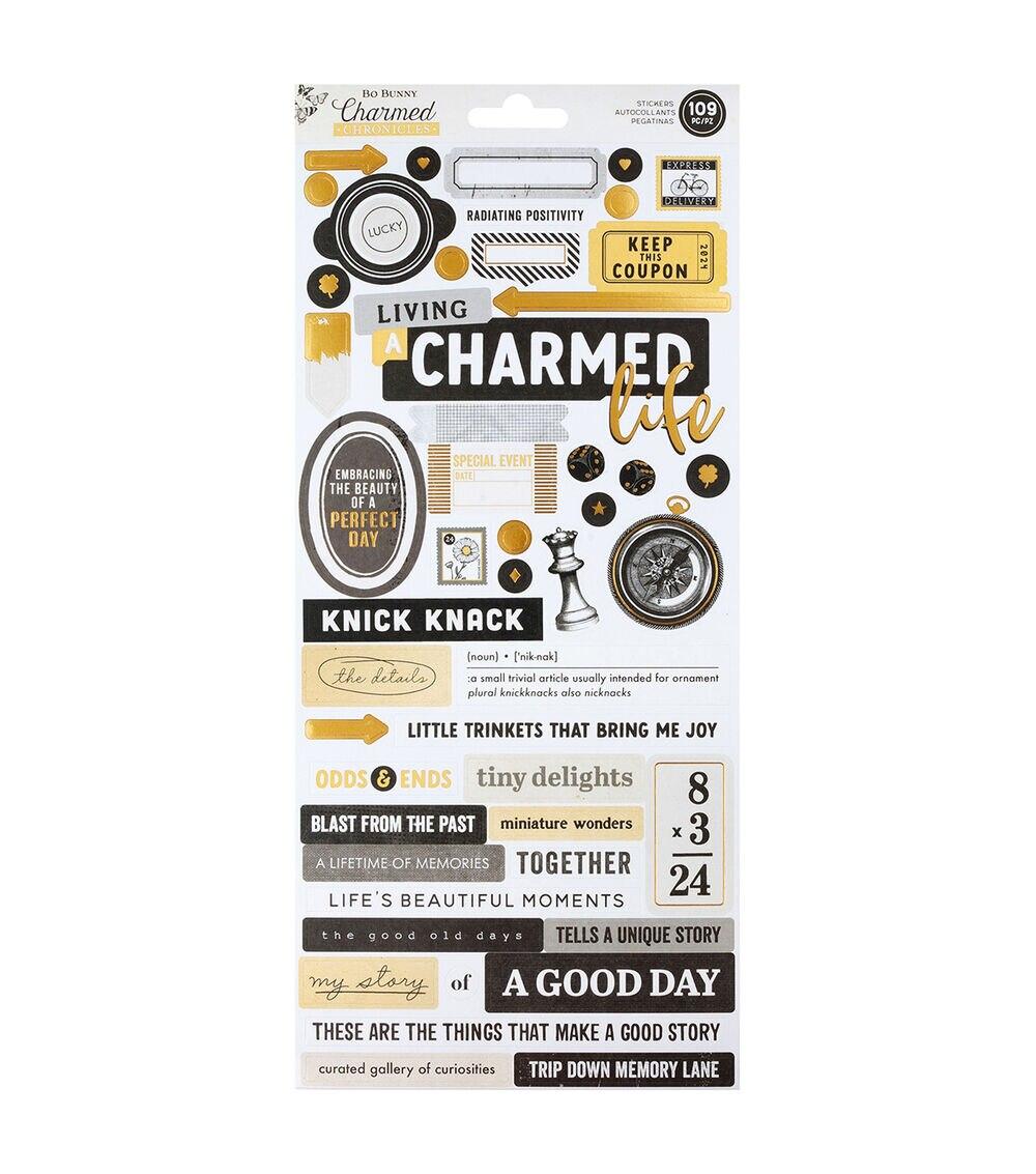 Embellishments & Stickers | 109pc Charmed Chronicles Stickers Embellishments & Stickers Embellishments & Stickers