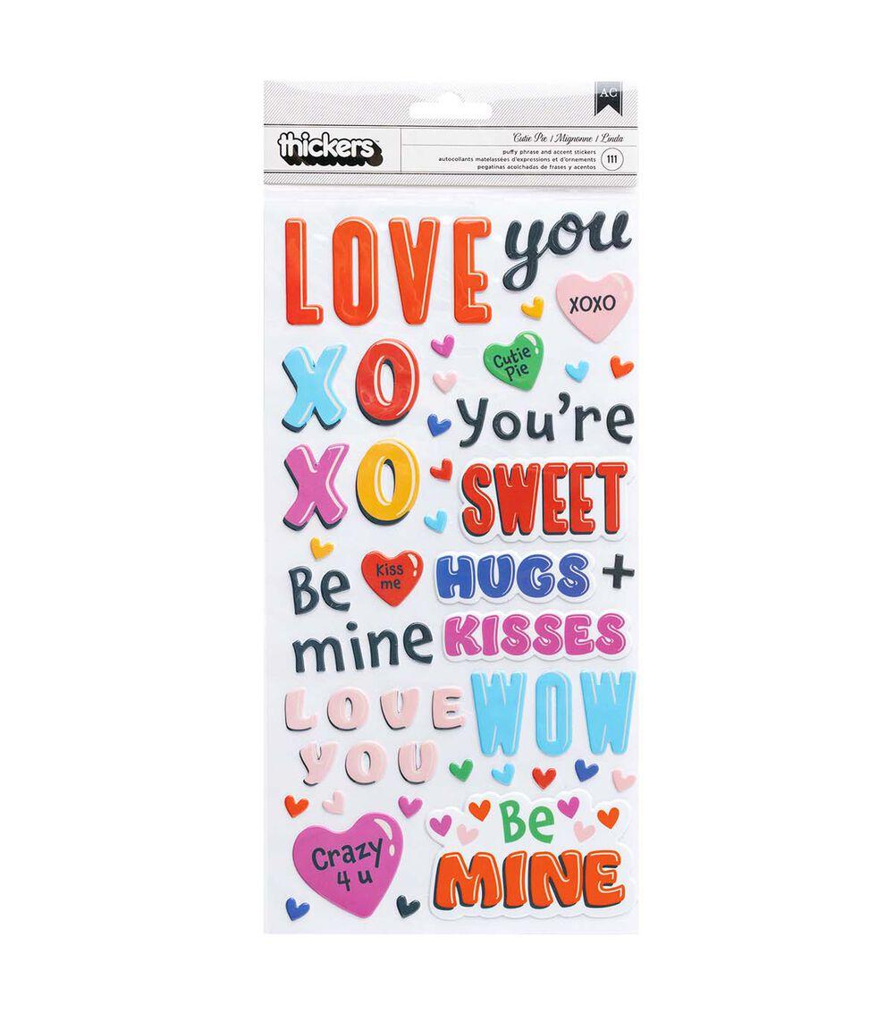 Embellishments & Stickers | 111ct Valentine’s Day Phrase Stickers Embellishments & Stickers Embellishments & Stickers