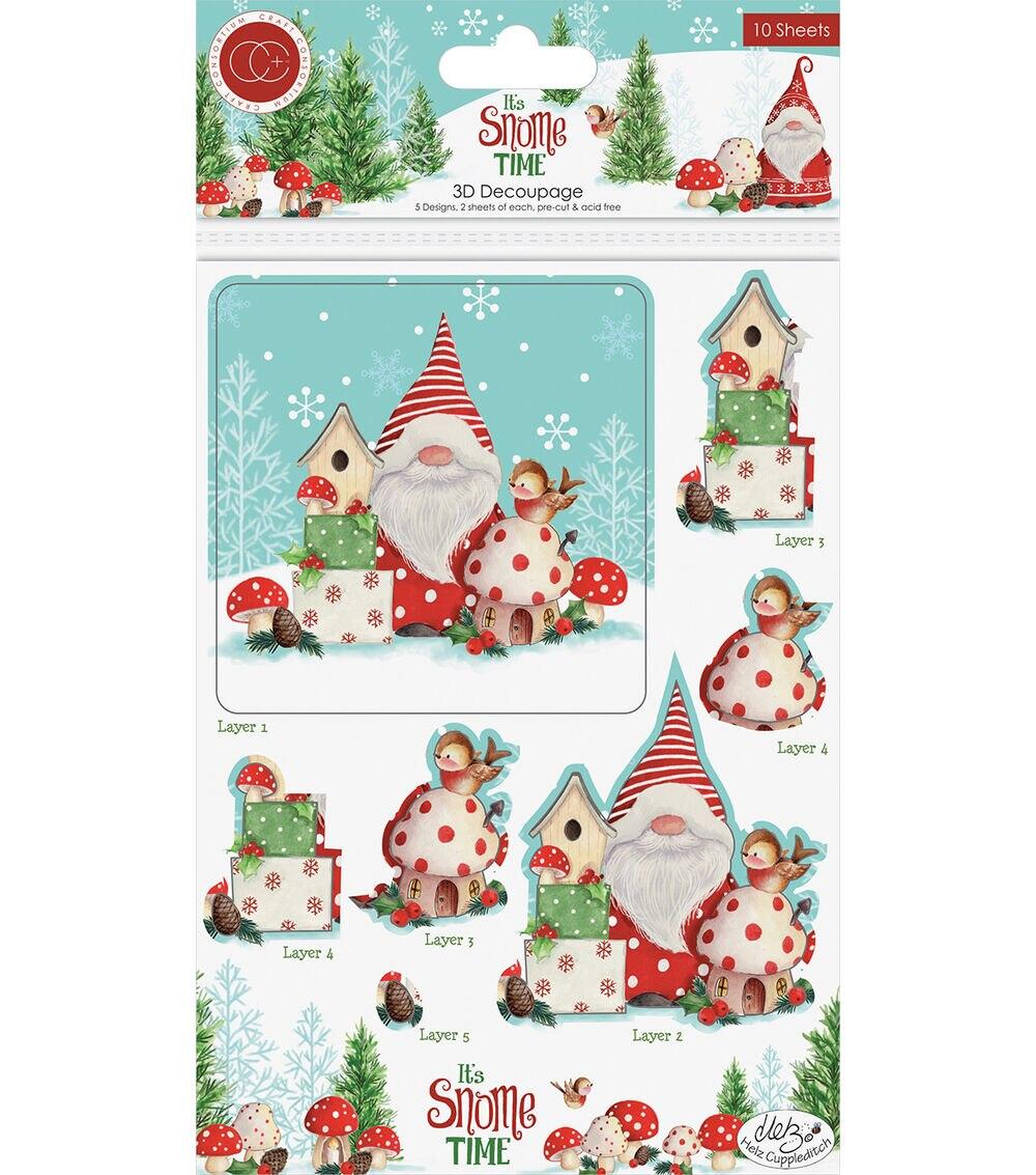 Embellishments & Stickers | 3D Decoupage & Topper Set It’s Snome Time Embellishments & Stickers Embellishments & Stickers