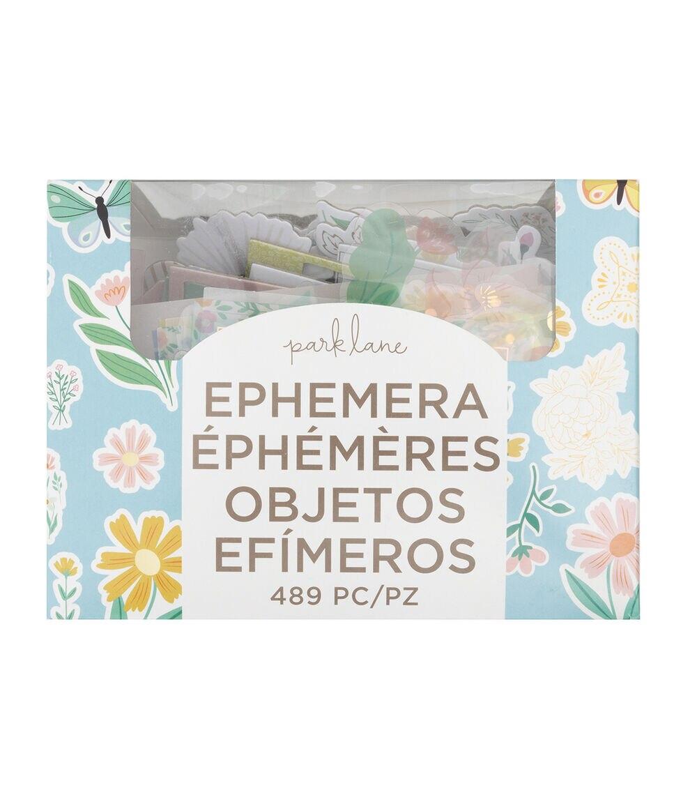 Embellishments & Stickers | 489pc Pastels Cardstock & Chipboard Ephemeras Embellishments & Stickers Embellishments & Stickers