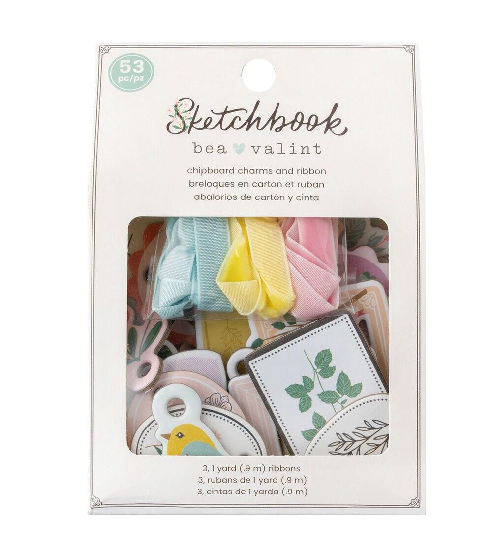 Embellishments & Stickers | 50ct Bea Valint Sketchbook Embellishments Embellishments & Stickers Embellishments & Stickers