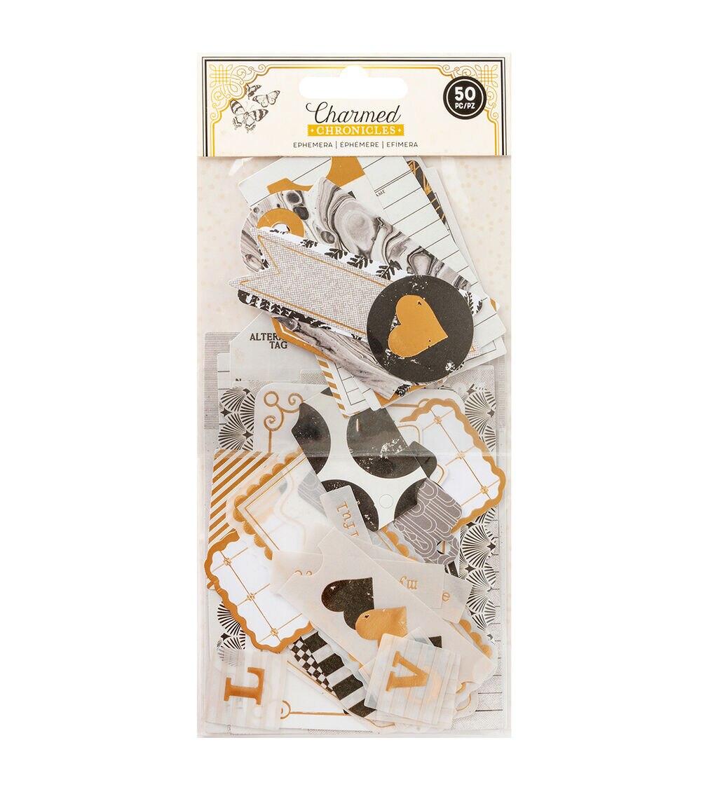 Embellishments & Stickers | 50ct Charmed Chronicles Journaling Ephemeras Embellishments & Stickers Embellishments & Stickers