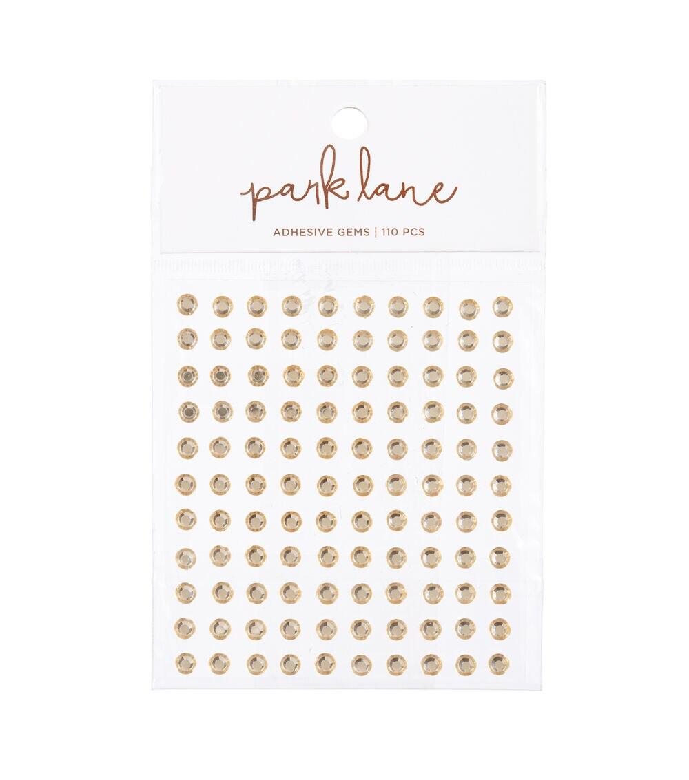 Embellishments & Stickers | 6mm Gold Circle Adhesive Gems 110pc Embellishments & Stickers Embellishments & Stickers