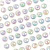 Embellishments & Stickers | 6mm Iridescent Circle Adhesive Gems 96pc Embellishments & Stickers Embellishments & Stickers