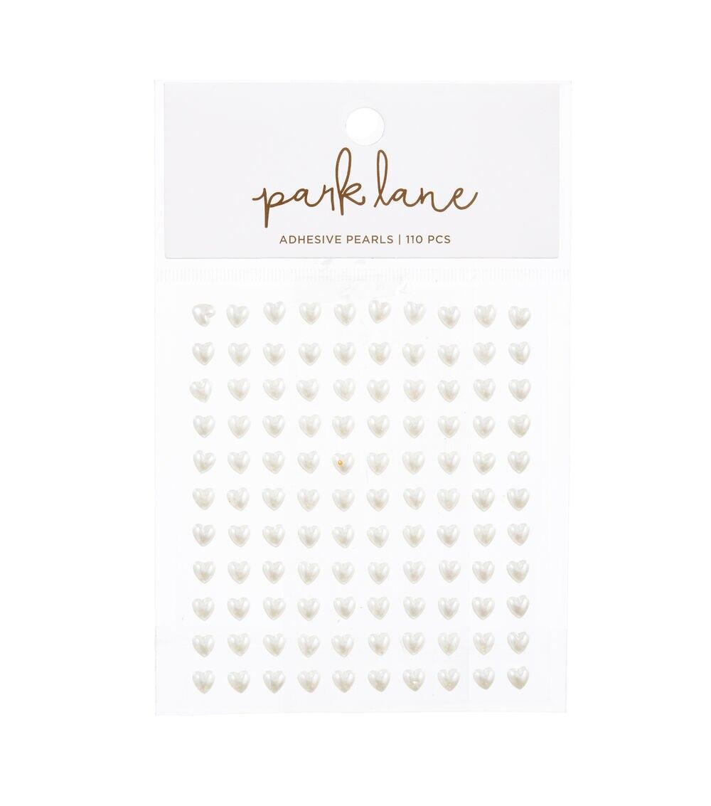 Embellishments & Stickers | 6mm Ivory Adhesive Heart Pearls 110pc Embellishments & Stickers Embellishments & Stickers