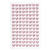 Embellishments & Stickers | 6mm Pink Heart Adhesive Gems 104pc Embellishments & Stickers Embellishments & Stickers