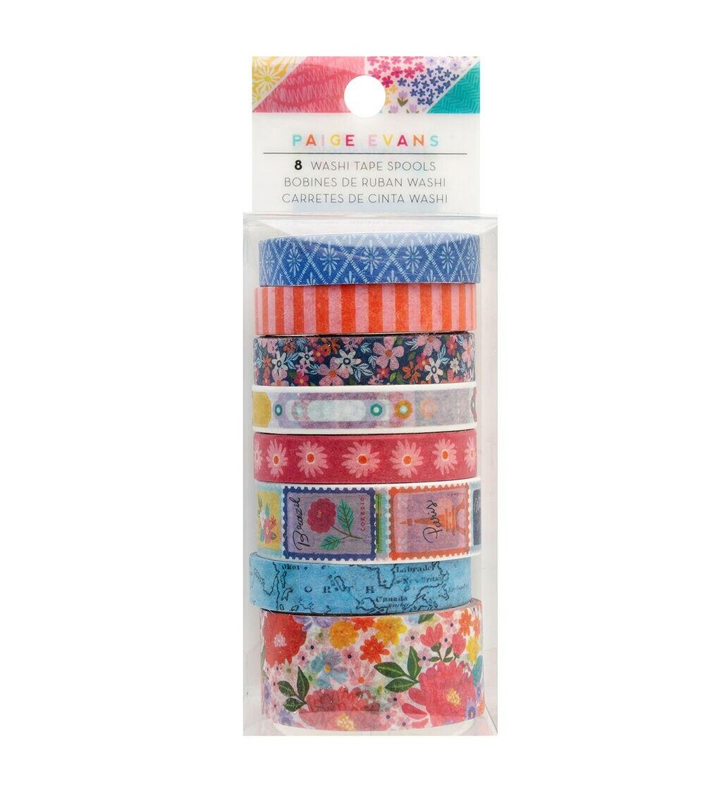 Embellishments & Stickers | 8ct Paige Evans Adventure Washi Tape Embellishments & Stickers Embellishments & Stickers