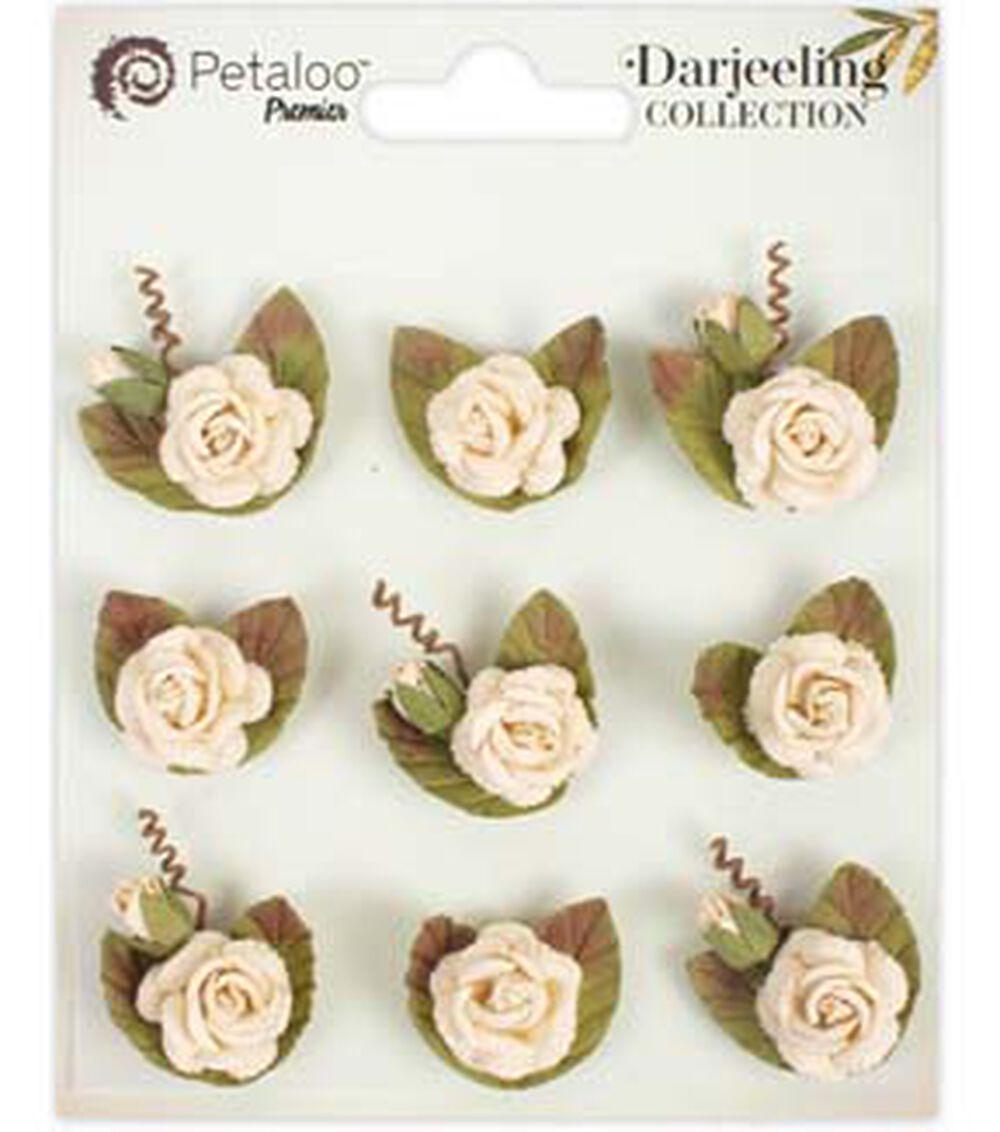 Embellishments & Stickers | 9ct Handmade Mini Rose Flower Mix Ins Amor Mio Embellishments & Stickers Amor Mio