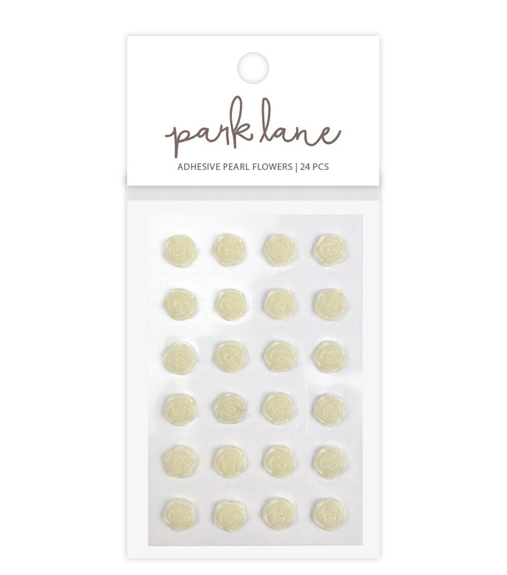 Embellishments & Stickers | Adhesive Pearl Flowers Ivory 24pc Embellishments & Stickers Embellishments & Stickers