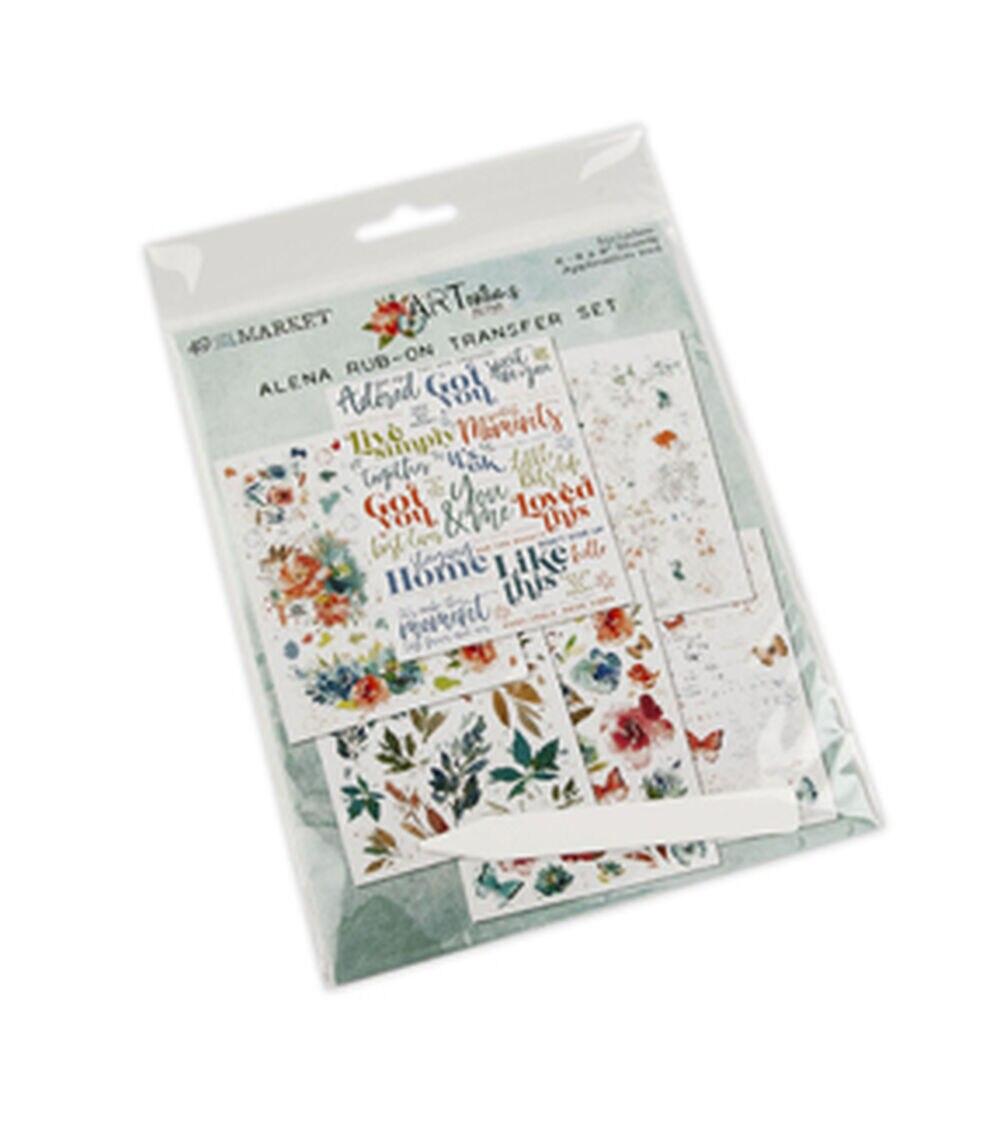 Embellishments & Stickers | Floral & Insects Embellishments 6×8 Rub On Stickers 6ct Embellishments & Stickers Embellishments & Stickers