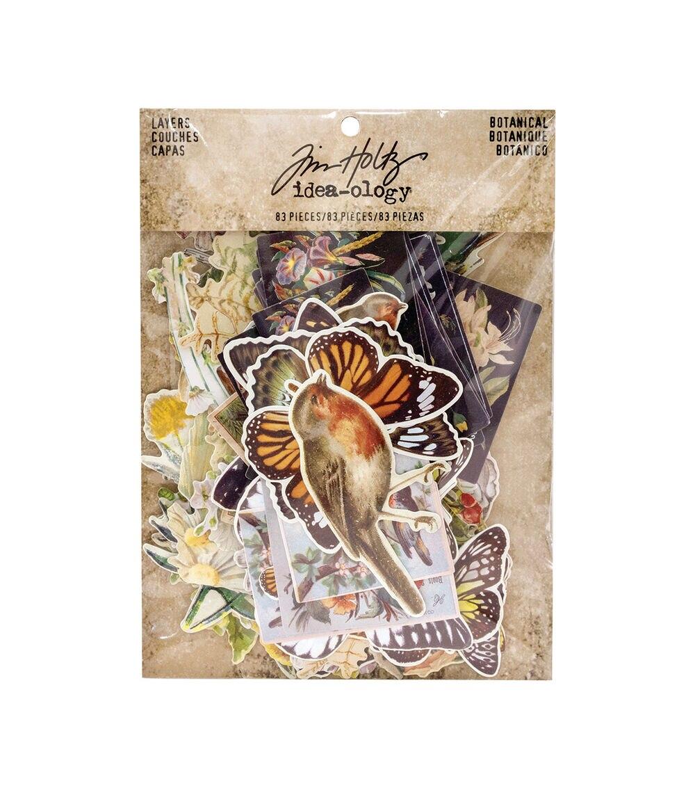 Embellishments & Stickers | Idea ology 83pc Botanical Layers Embellishments & Stickers Embellishments & Stickers