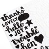 Embellishments & Stickers | Shimelle Little By Little Thickers Stickers 5.5″X11″ Hello Joy Phrase Embellishments & Stickers Embellishments & Stickers