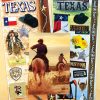 Embellishments & Stickers | Texas Cardstock Sticker 2pk Embellishments & Stickers Embellishments & Stickers