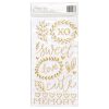 Embellishments & Stickers | Thicker Stickers Puffy Gold Embellishments & Stickers Embellishments & Stickers