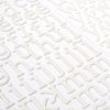 Embellishments & Stickers | Thickers Foam Stickers Daiquiri Alpha White Embellishments & Stickers Embellishments & Stickers